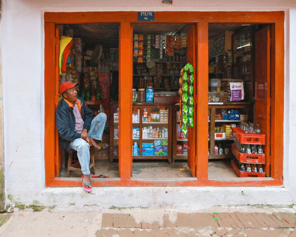 Lối đi rộng, dễ lấy hàng